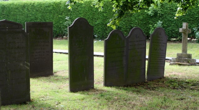 The graves of the Spencer family, Sapcote Churchyard